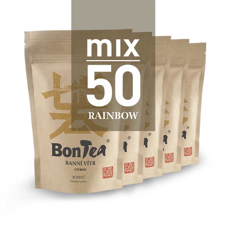 BonTea nálevový čaj - MIX 50ks RAINBOW